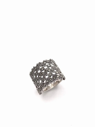 Bague Lis en argent sterling