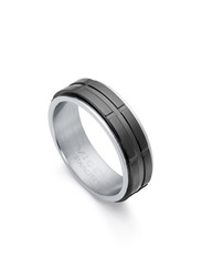 Bague noire rotative Viceroy Magnum