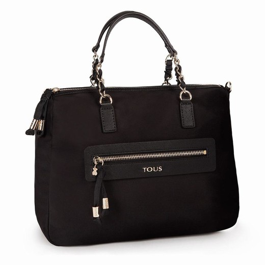 Bolso Tous lona color negro