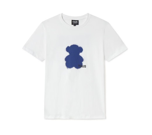 Camiseta Tous Bear Motifs Spray Azul