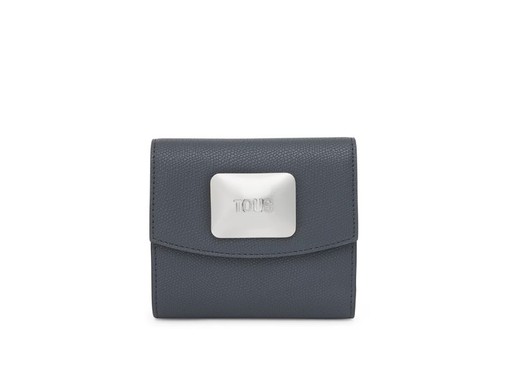 Cartera Tous Flat Lucia gris oscuro