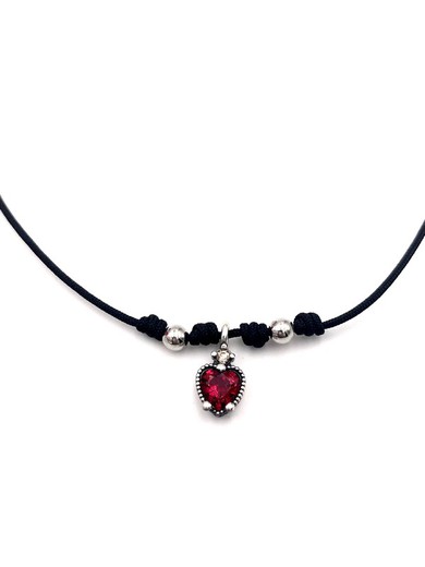 Colgante de plata Love Red