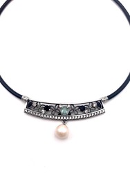 Colgante plata Rivera