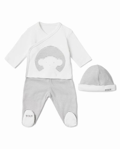Tous Weißes Baby-Set