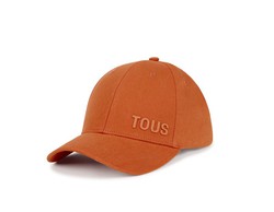 Gorra Tous Logo Metal Naranja