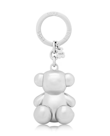 Porte-clés Tous Bold Bear Argenté