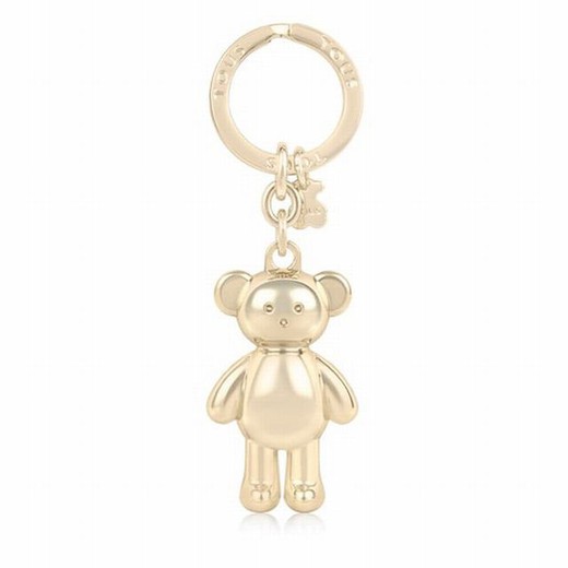 Porta-chaves TOUS Teddy Bear dourado