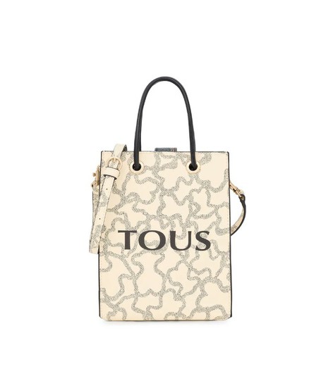 Mini sac Tous Kaos Ikon beige