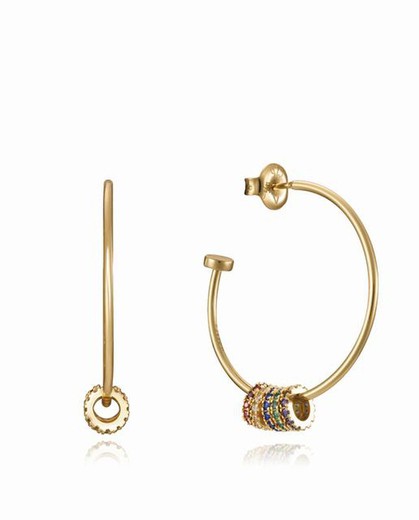 Boucles d'oreilles cercle Viceroy