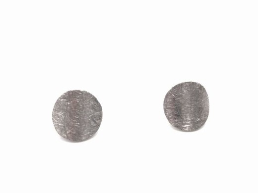 Boucles d'oreilles Circle Mate en argent sterling