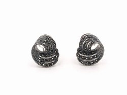 Boucles d'oreilles conque en argent sterling