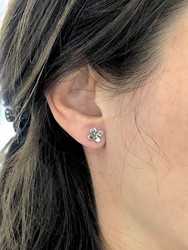 Pendientes en plata de ley Lauburu