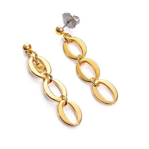 Lange Ohrringe aus goldfarbenem Metall von Viceroy