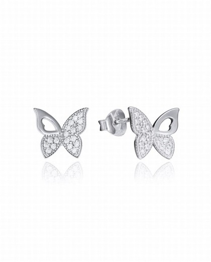 Boucles d'oreilles papillon Viceroy en argent