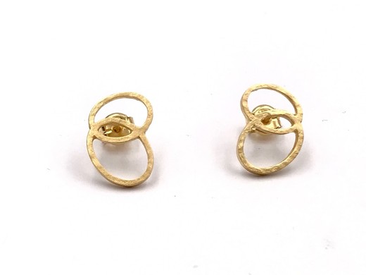 Pendientes plata Gold Gargot