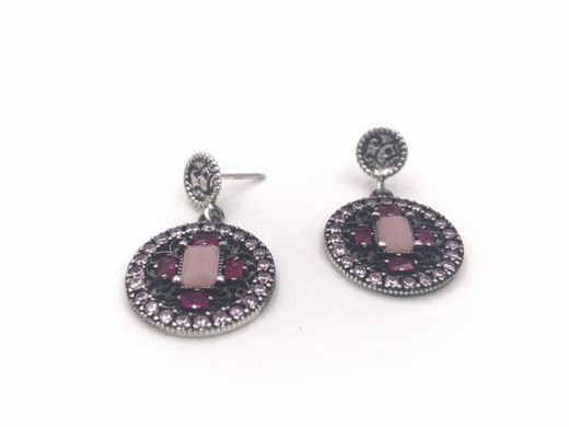 Pendientes Top Silver Bella