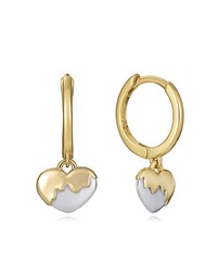 Boucles d'oreilles glace coeur vice-roi