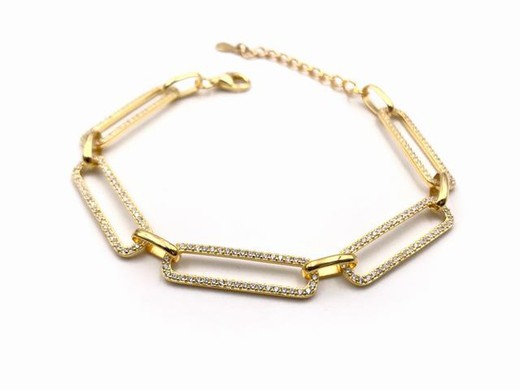 Pulsera Gold Rectangle