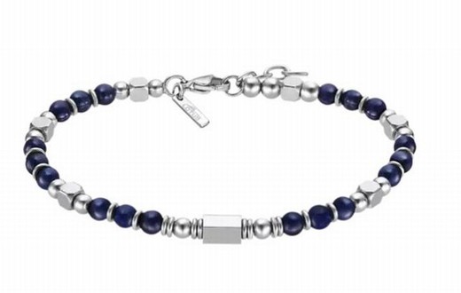 Blaues Armband im Lotus-Mond-Stil