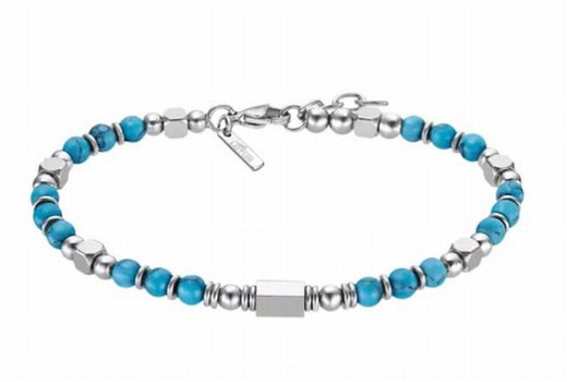 Bracelet Turquoise Style Lune Lotus