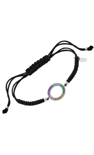 Pulsera Lotus Silver Circle Multi