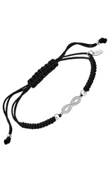 Pulsera Lotus Silver Infinity Nylon