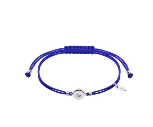 Pulsera Lotus Silver LP3668 punto de luz Blue