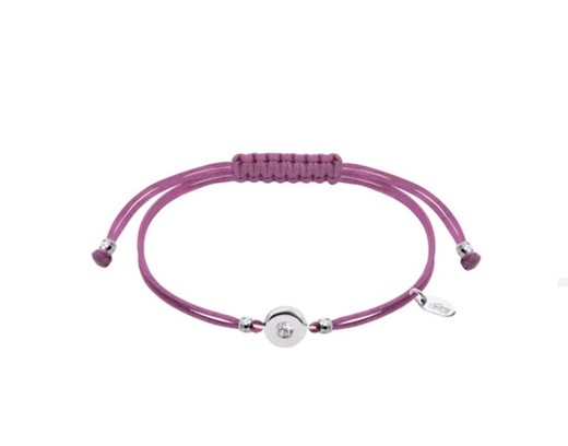 Pulsera Lotus Silver LP3668 punto de luz Purple