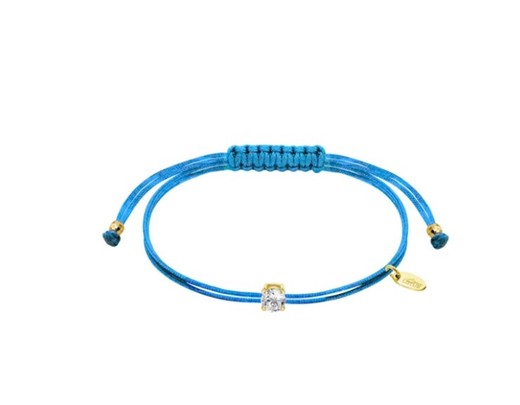 Pulsera Lotus Silver LP3669 punto de luz Blue Gold