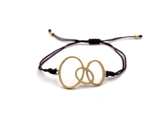 Pulsera plata Gold Gargot