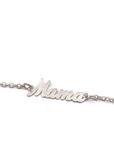 Pulsera plata Mama