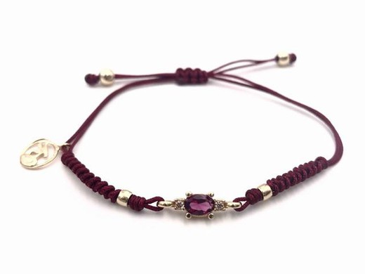 Pulsera Top Colors Red Gold