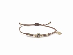 Pulsera Top Silver de plata chapada en oro