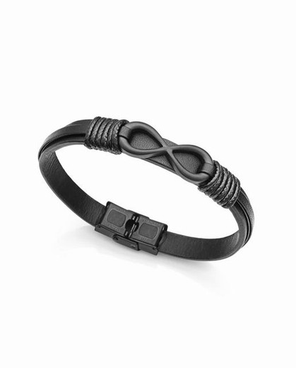 Bracelet Viceroy Infinity Noir