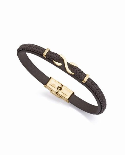 Pulsera Viceroy Magnum Gold & Brown