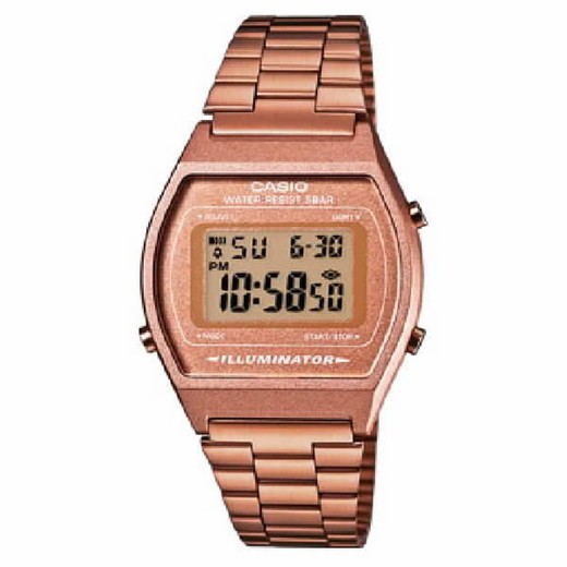 Rosa Casio Unisex-Uhr mit Timer