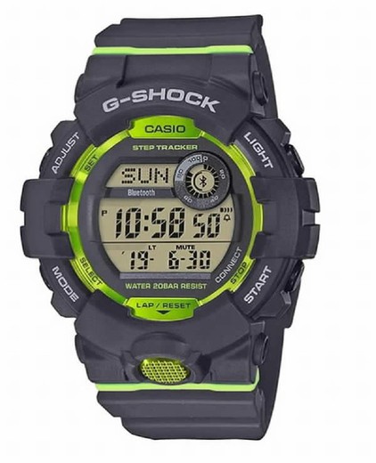 Montre Casio G-shock avec compteur de pas configurable via Bluetooth®