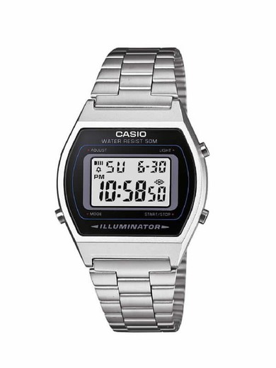 Casio-Uhr Wasserdichtigkeit 50 Meter Unisex-Harz-Timer