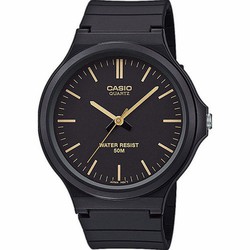 Reloj Casio con caja y brazalete de resina negra