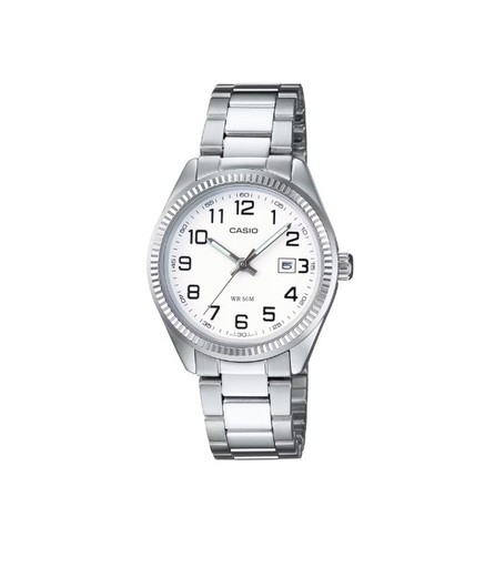 Reloj Casio con esfera Blanca LTP-1302PD