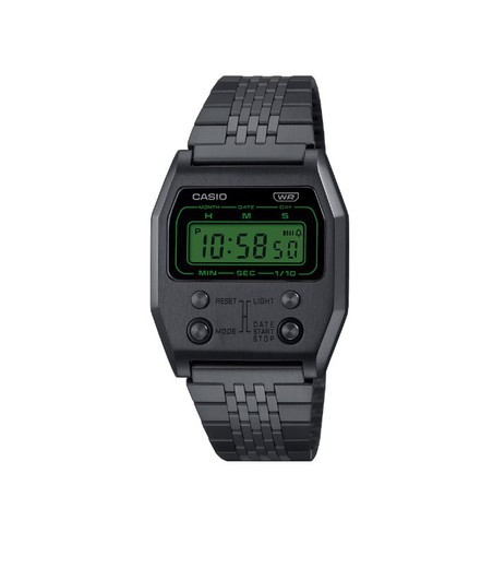 Relógio preto da coleção Casio Edgy