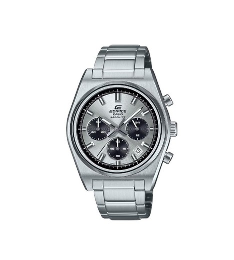 Reloj Casio Edifice EFB-730 cronógrafo y cristal zafiro Grey