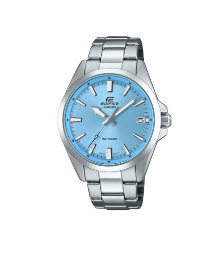 Reloj Casio Edifice EFV-100 con esfera azul