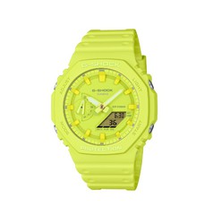 Reloj Casio g-shock caja de resina, en color amarillo voltio