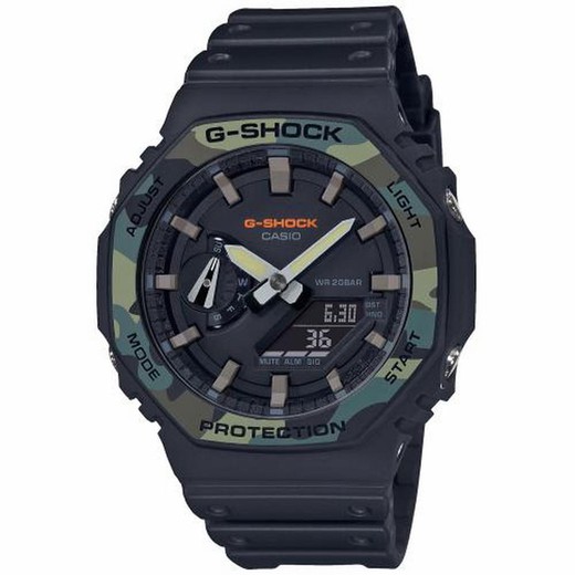 Reloj Casio G-Shock con bisel camuflaje