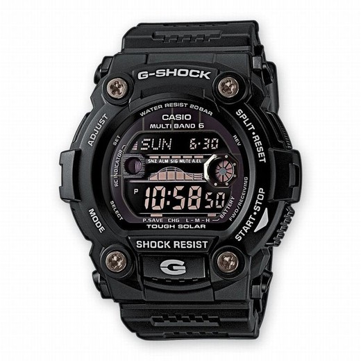 Montre Casio G-Shock avec radiofréquence et phases de lune