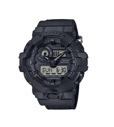 Reloj Casio G-Shock con temporizador GA-700, con correa de nylon