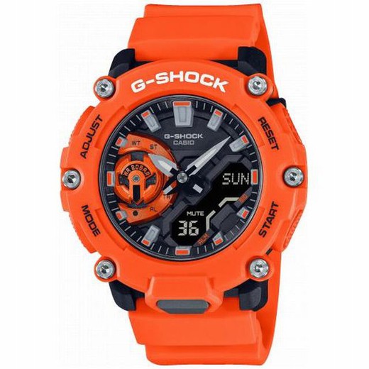 Montre Casio G-shock de couleur orange