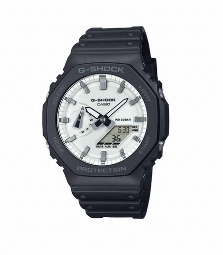 Reloj Casio g-shock GA-2100 Black & White