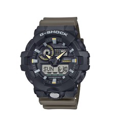 Reloj Casio G-Shock GA-710 combinado en color negro y verde